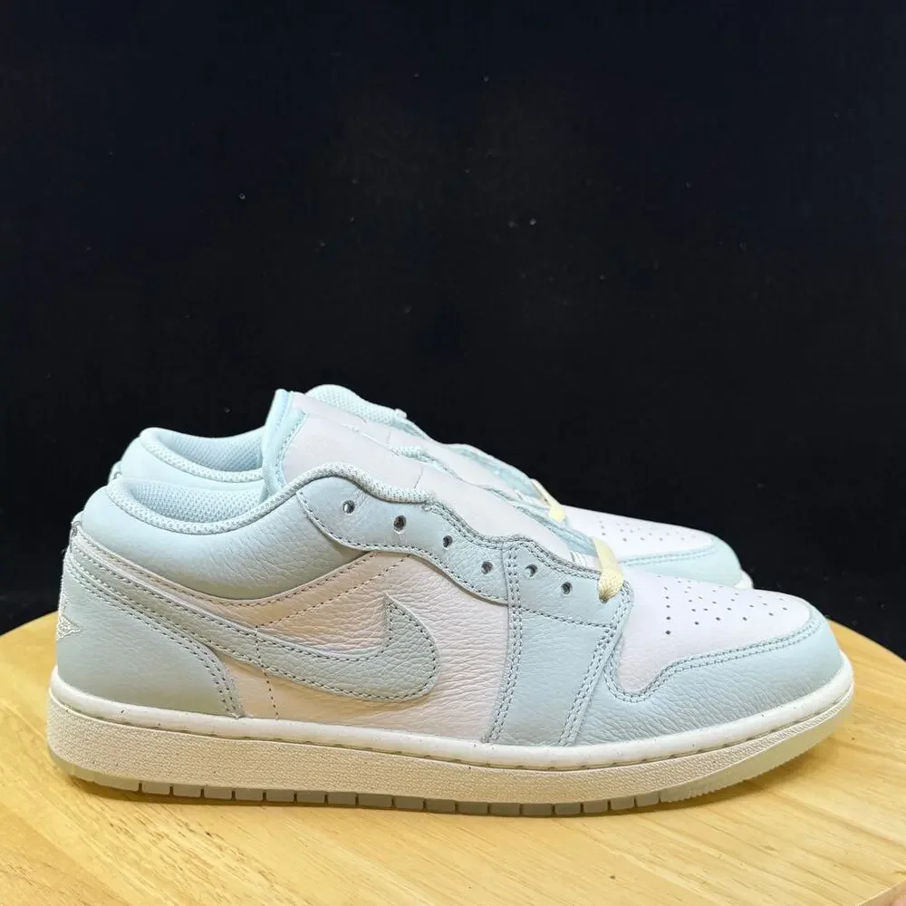 Nike Men's Air Jordan 1 Low (HJ5999 400) Sneaker Trainer Blue Basketball Size 8